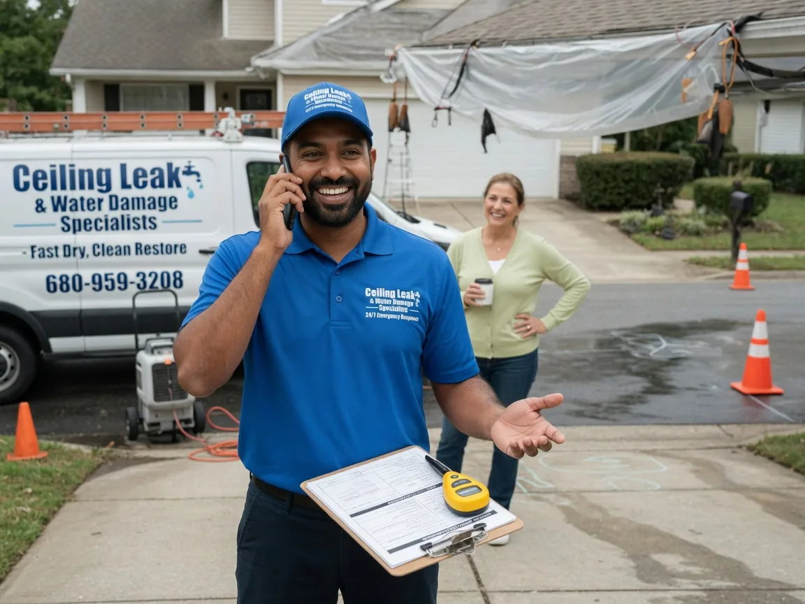 Ceiling Leak Cleanup Etna, CA FAQs